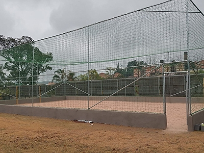 Instalação de Tela de Proteção em Quadras Capão Redondo - Tela de Proteção para Quadra de Futebol em São Paulo