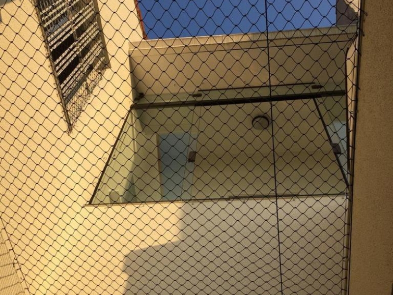 Redes de Proteção Preta Interior de São Paulo - Rede de Proteção para Escada
