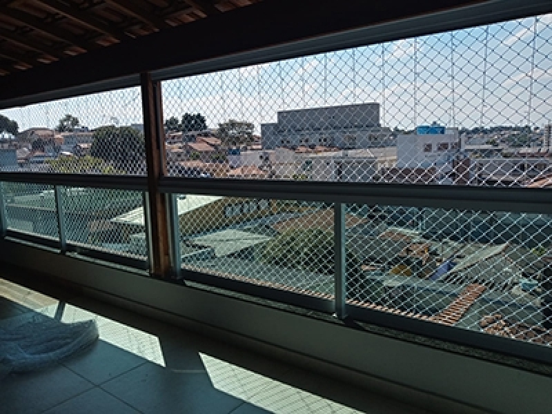 Telas de Proteção Sacada de Apartamento Brasilândia - Tela de Proteção para Sacada de Apartamento