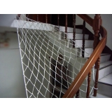 rede protetora escada Casa Verde